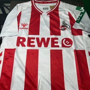 GERMANY Bundesliga FC KOLN Cologne Men's JERSEY Sz M,L,XL,2XL By Hummel